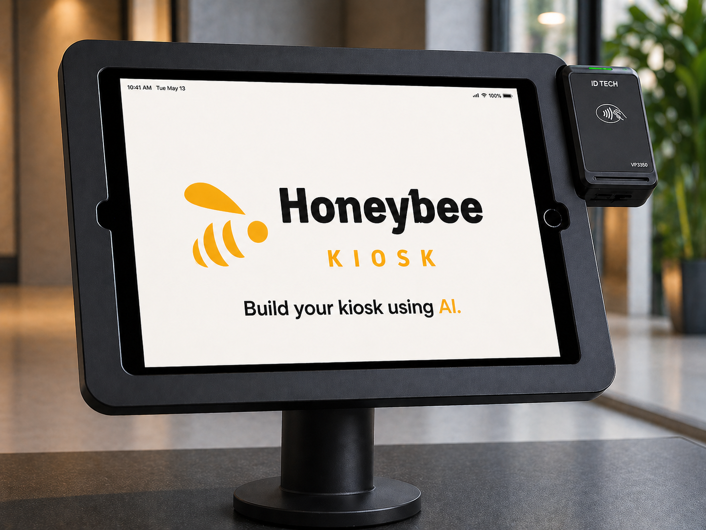 iPad kiosk