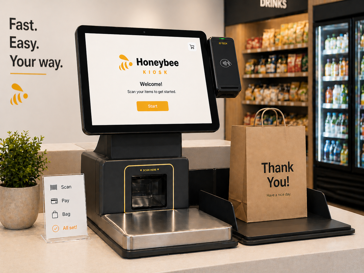Self-Checkout kiosk
